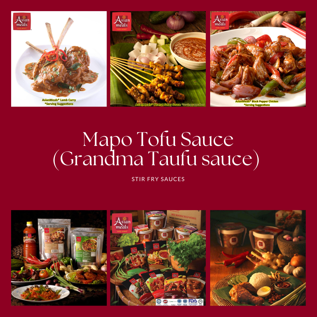 Mapo Tofu Sauce Grandma Taufu Sauce Asian Meals